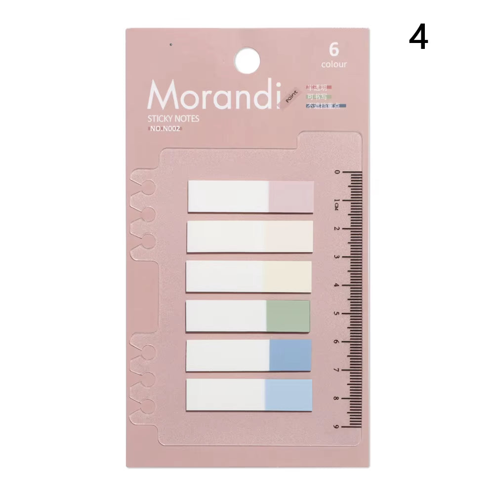 200 Sheets Novelty Sticky Notes Loose-Leaf Memo Pad Paster Sticker Index Flags Tab Strip Label Bookmark Stationery Office Supply