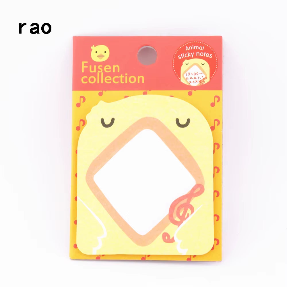 Charming 070 Animal Series Memo Pad Sticky Notes Bookmark Point It Sticker Paper Office School Supplies Writing Pads Notebooks