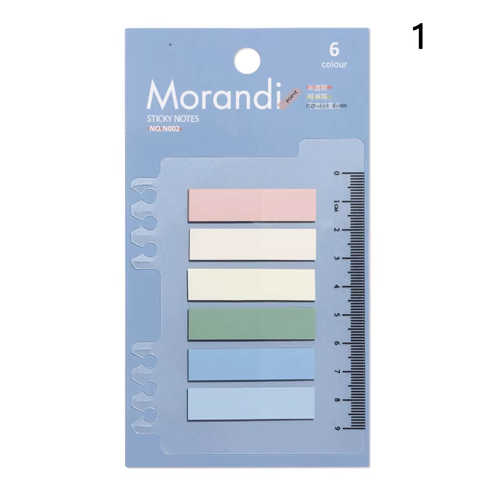 200 Sheets Novelty Sticky Notes Loose-Leaf Memo Pad Paster Sticker Index Flags Tab Strip Label Bookmark Stationery Office Supply